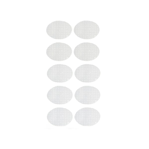 Genomskinliga klistermärken för örsnibbstöd 10-ark