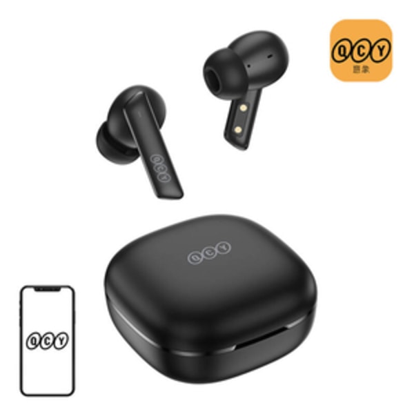 QCY HT05 TWS hörlurar, ANC (svarta)