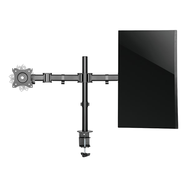 OFFICE Dual Desk Mount, tilt, swivel, rotate, 13"-27"