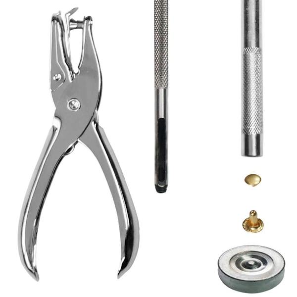 Dubbla Runda Metallnitar för DIY-Projekt Flerfärgad