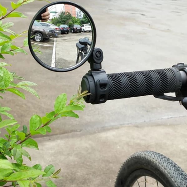 Justerbara Backspeglar till Cyklar - 2 pack Black Black