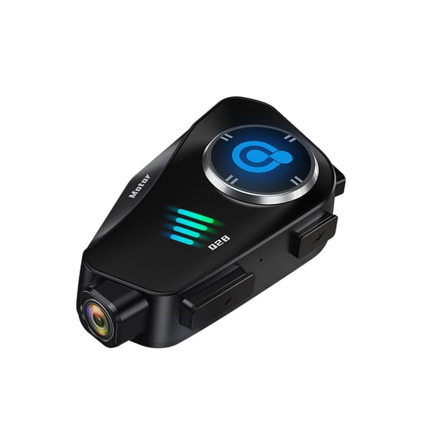 Hjelm Bluetooth Headset 2-i-1 Soft+Hard Mic, Sort