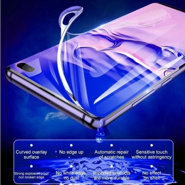 Hydrogel skärmskydd med skydd mot blue light Transparent  Huawei Transparent