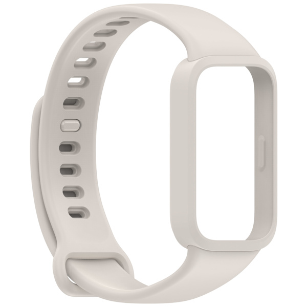 Vaihtoranneke Xiaomi Band 9 Active- ja Redmi Band 3 -älykelloille Valkoinen