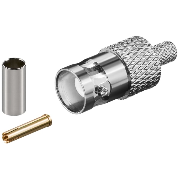 BNC crimp-koppling