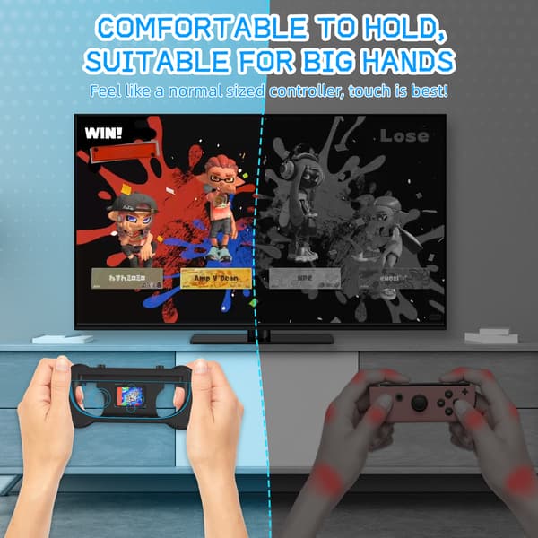 Förbättra ditt spelande med Switch2-kontrollgrepp