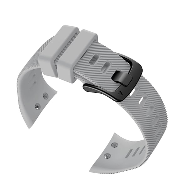 Silikoninen ranneke Garmin Swim 2 / Forerunner 45 -kelloille Harmaa
