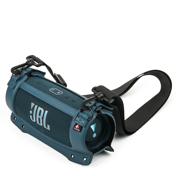 JBL Charge 4/5 -suojukotelo hihnalla - PU+EVA, sininen