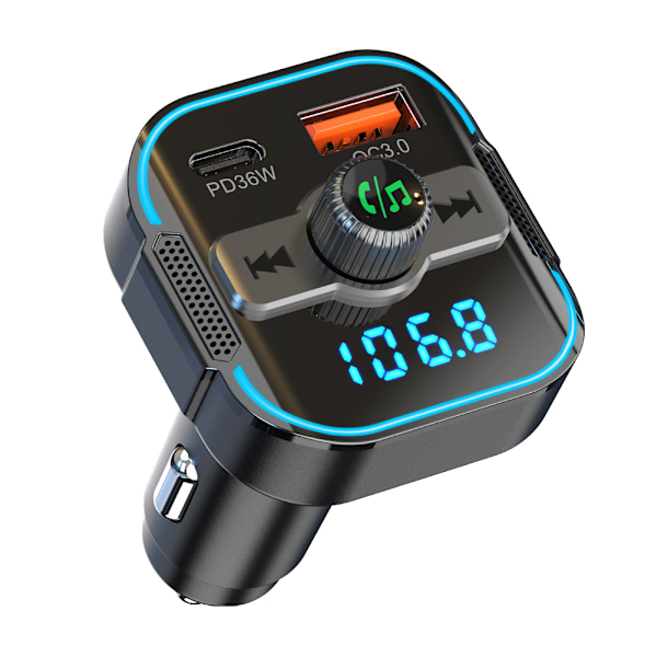 Biloplader: Bluetooth 5.3 & 54W hurtig opladning
