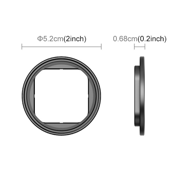 Skyddsfilterram för Insta360 Ace Pro (49mm)