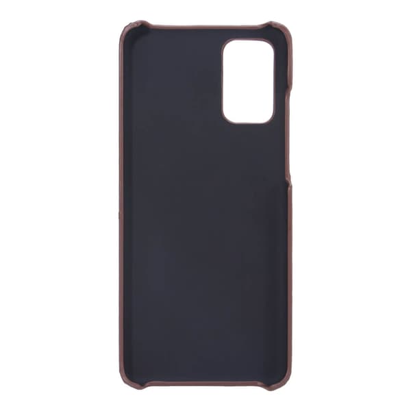 Samsung S20 Plus -puhelinkotelo, korttipaikka, ruskea