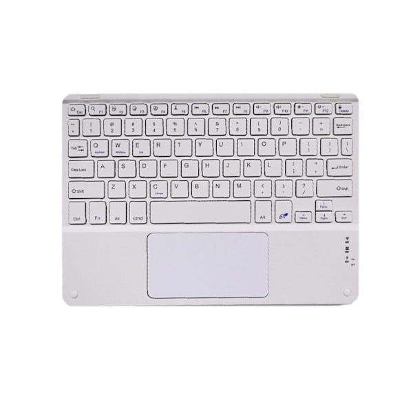 Trådløst touchpad-tastatur til tablets Hvid L
