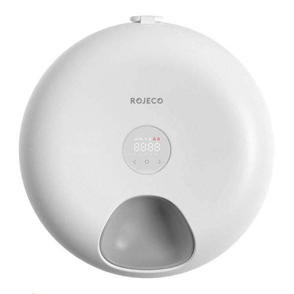 Rojeco 6 måltider automatisk foder til kæledyr 3600mAh