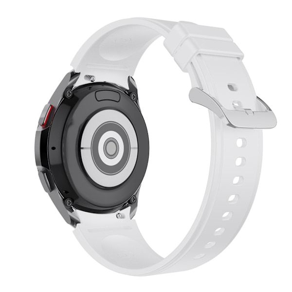 Silikone urrem til Samsung Galaxy Watch 4/5 - 20 mm - Hvid
