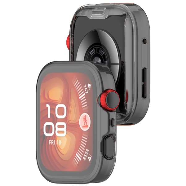 Huawei Watch Fit 4 Full Coverage TPU Skyddsfodral Transparent Transparent