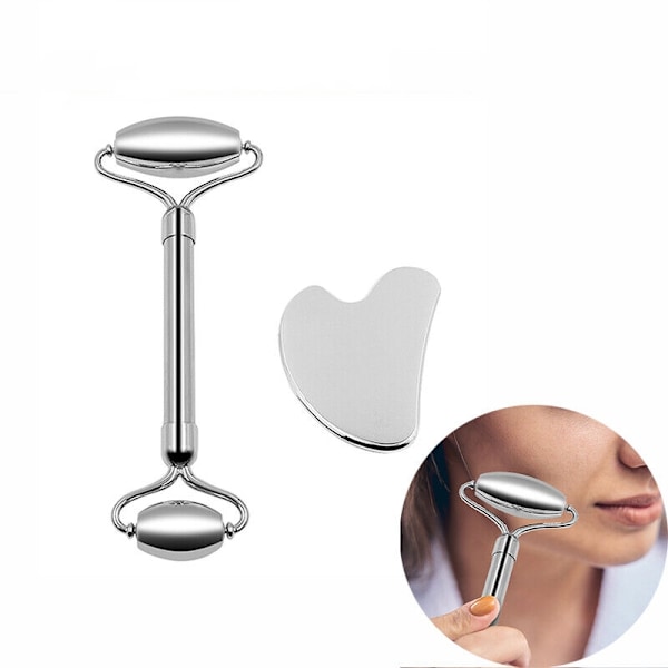 Gua Sha Set Facial Beauty Tools Face Roller Skin Massager