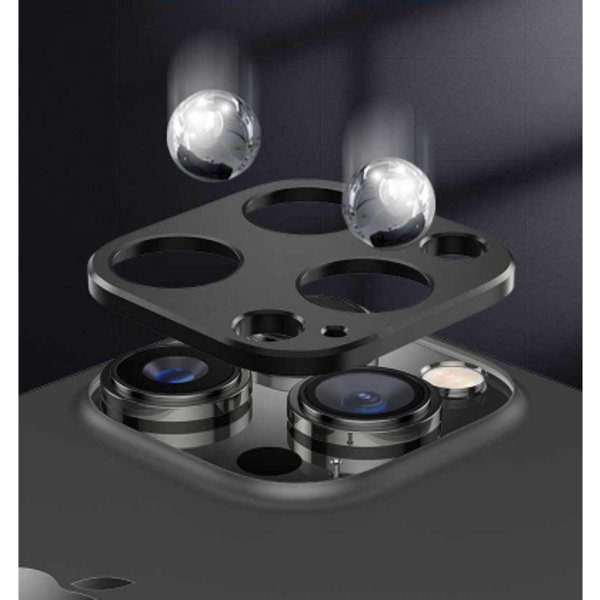 Kamerabeskyttelse Sort  iPhone 14 Pro/14 Pro Max Sort