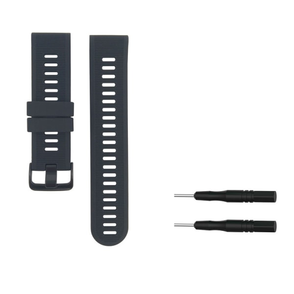 INF Urrem silikone Garmin Forerunner 945/935, Garmin Fenix 5 Sort