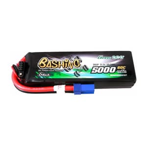 Batteri GensAce G-Tech LiPo 5000mAh 11,1V 60C 3S1P, EC2-stik