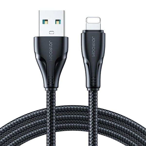 Kaapeli USB-A Surpass / Lightning / 3m Joyroom S-UL012A11 (musta)