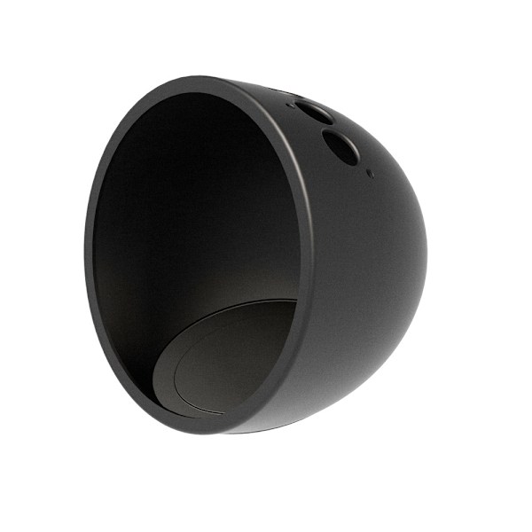 Beskyttende silikoneetui til Echo Spot Smart Speaker Sort