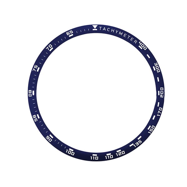 Stilfuld Bezel til Amazfit GTR 47mm Blue Blue