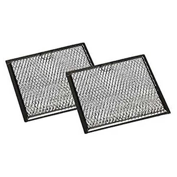 2-pak aluminium fedtfiltre til mikrobølger