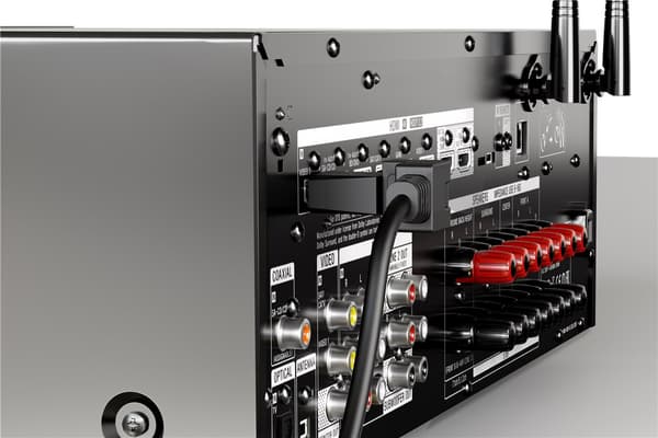 High Speed HDMI™ 360° -kaapeli Ethernetillä
