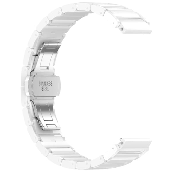 Keramisk rem til Huawei GT5 & GT5 Pro - 18 mm universal pasform White White