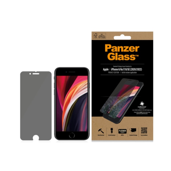 PanzerGlass iPhone SE (2020)/8/7/6 Privacy