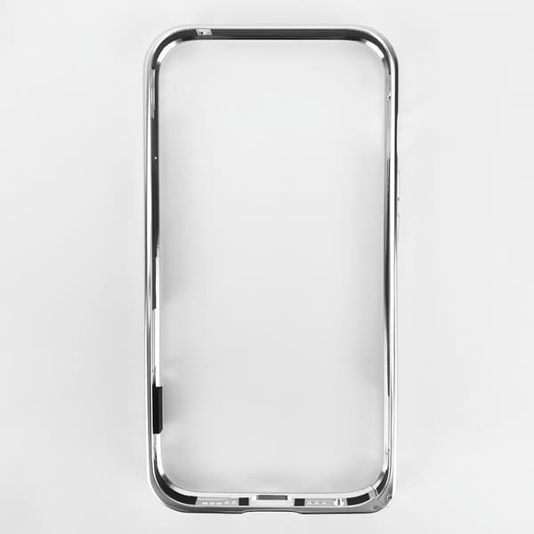 Aluminiumlegering Bumper Cover til iPhone 15 Silver Silver