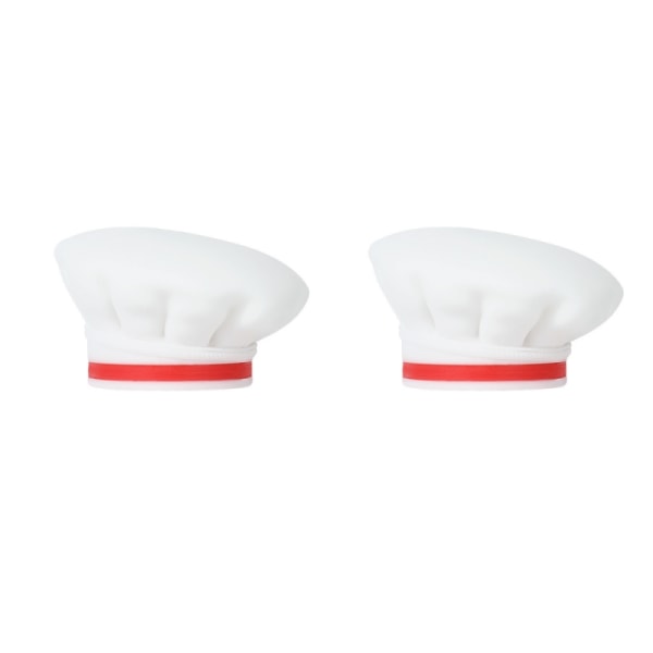2-pack silikon vinflaska proppar, kock Hat Design