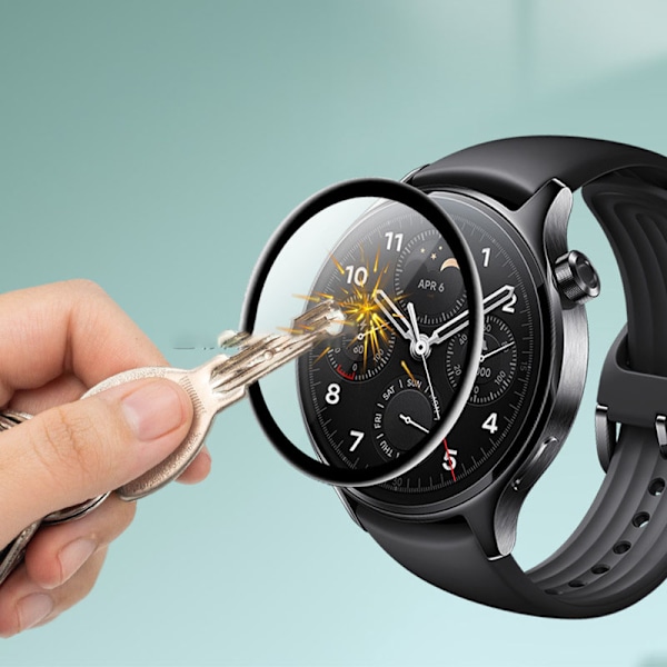 Skärmskydd i Härdat Glas för Smartklocka, 2-pack Xiaomi Watch 2