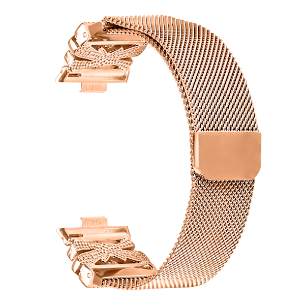 Huawei Watch Fit 3 -ranneke - Elegantti ruusukullanvärinen ruostumaton teräs