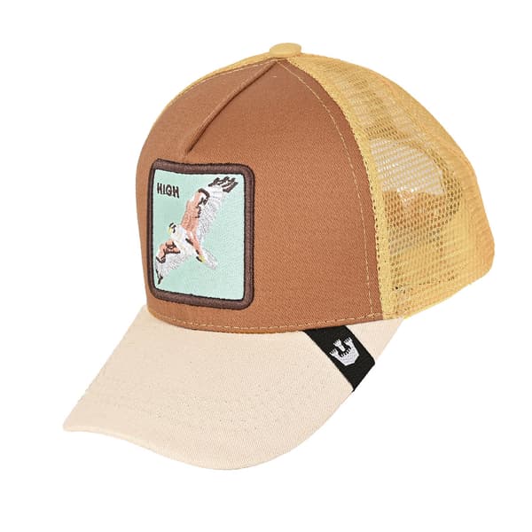 Eagle Cartoon Animal Baseball Cap - Justerbar Solbeskyttelse Ventilations Mesh Cap D