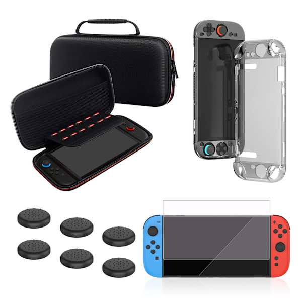 Suojakotelo ja lisävarustepaketti Switch 2:lle