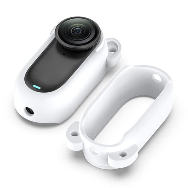 Insta360 GO 2 Silikonskyddsfodral Portabel Version White White