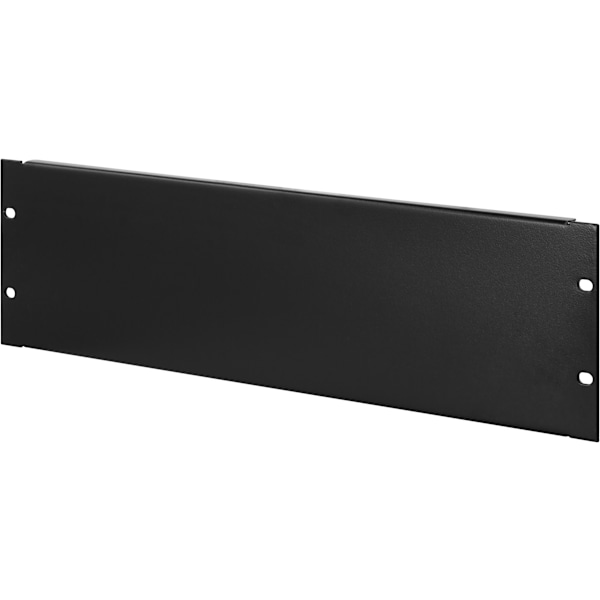 Cover panel, 3U, 19 ", black