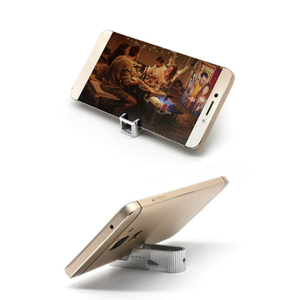 4-in-1 monitoimilatauskaapeli pullonavaajalla ja jalustalla Sliver + musta
