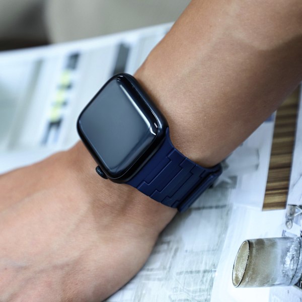 Magnetisk løkkerem til Apple Watch 38/40/41 mm Midnatsblå