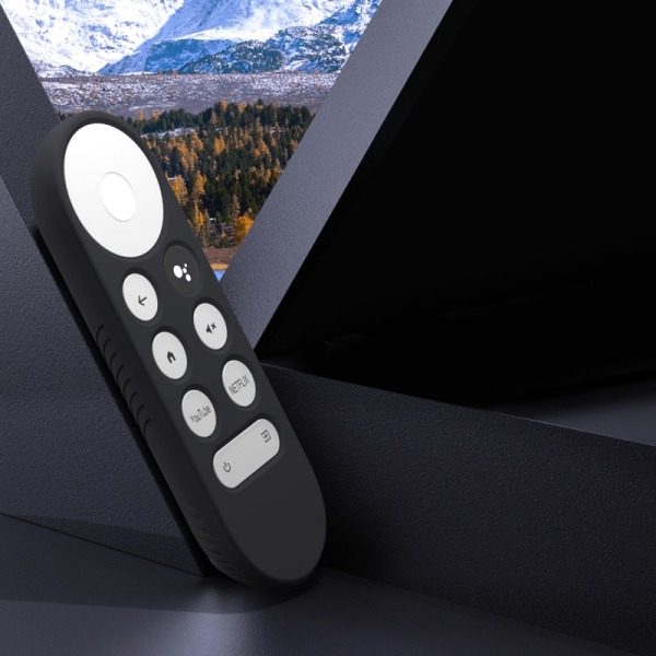 Google Chromecast 2020 -kaukosäätimen kotelo Musta