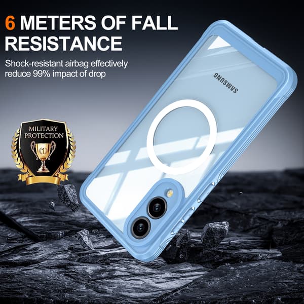 Stødsikkert cover til Samsung Galaxy S25 Edge Blue Blue