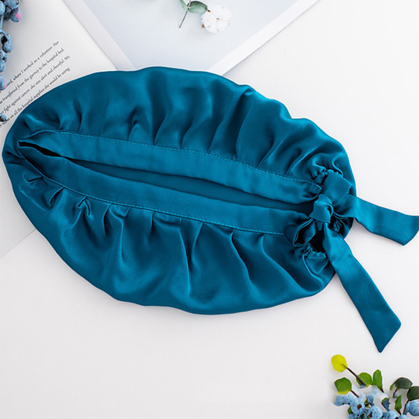 16 Momme Mulberry Silk -makulakka Sininen