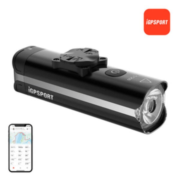 Cykelljus fram iGPSPORT VS1200 med M80 smart
