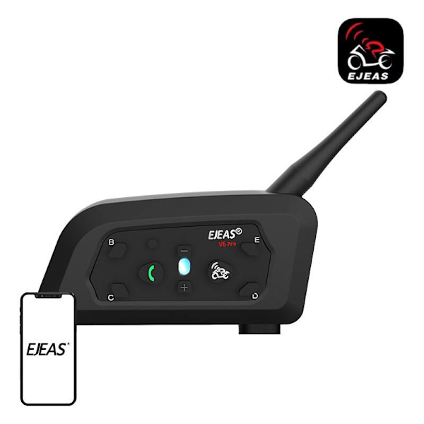 EJEAS V6PRO+ motorcykelintercom