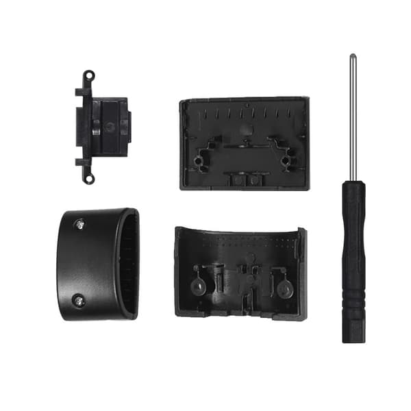 Erstatnings hovedbøjle spænde kompatibel med Logitech G PRO X - til gamingheadset, sort ABS, nem montering og omkostningseffektivt
