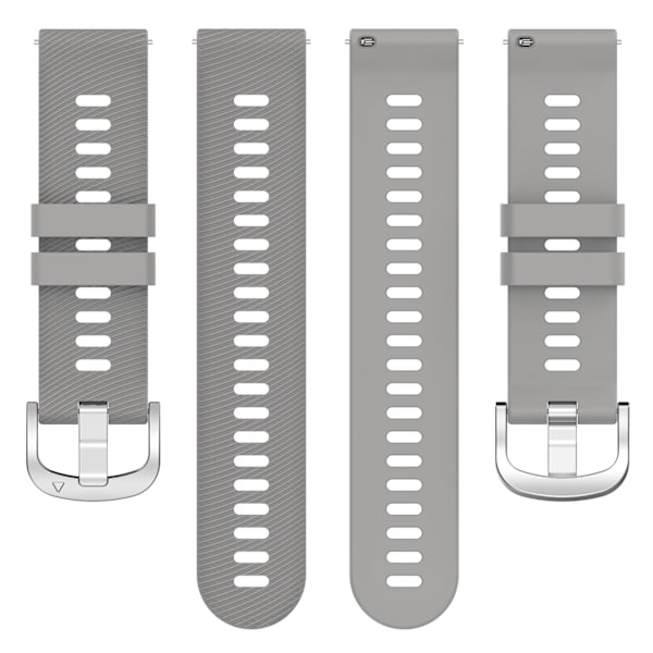 Klockarmband i Silikon för Garmin D2 Air X10(43mm), Garmin Bounce, Garmin Active5 Grå