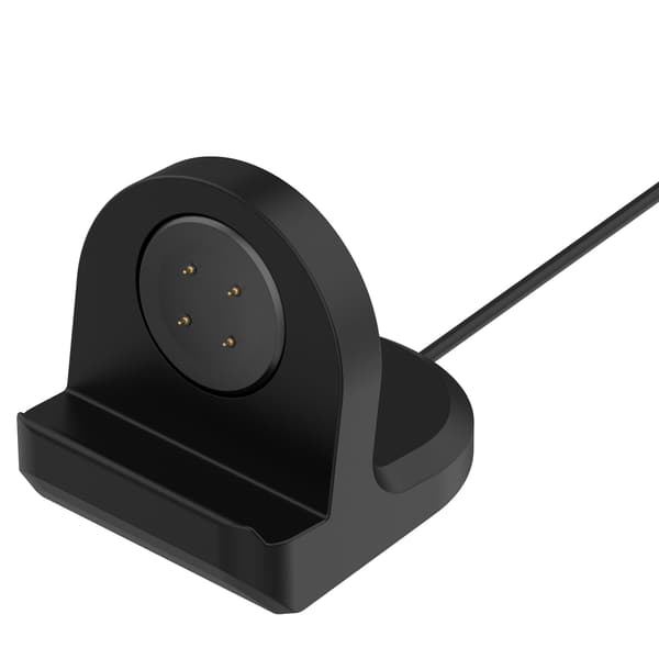 Silikonikellon latausteline Google Pixel Watch 2:lle Black Black