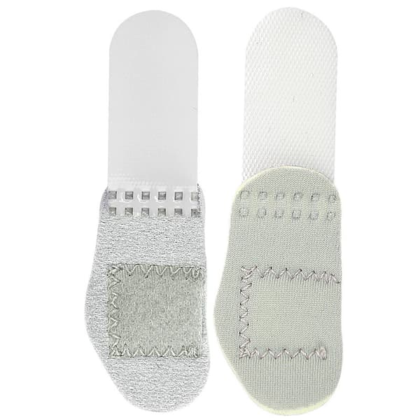5 Pack Justerbar Finger Splint Support Brace Grey Grey
