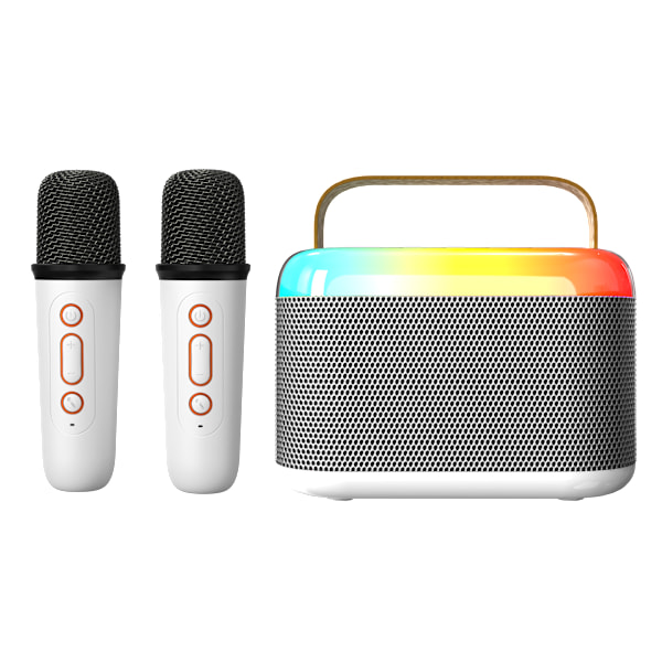 Y3-Dual Mic Home Karaoke Bluetooth Speaker Microphone